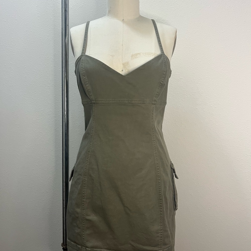 Cotton On Khaki Mini Dress